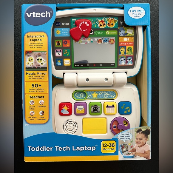VTech Interactive Toddler Tech Laptop - Picture 1 of 1